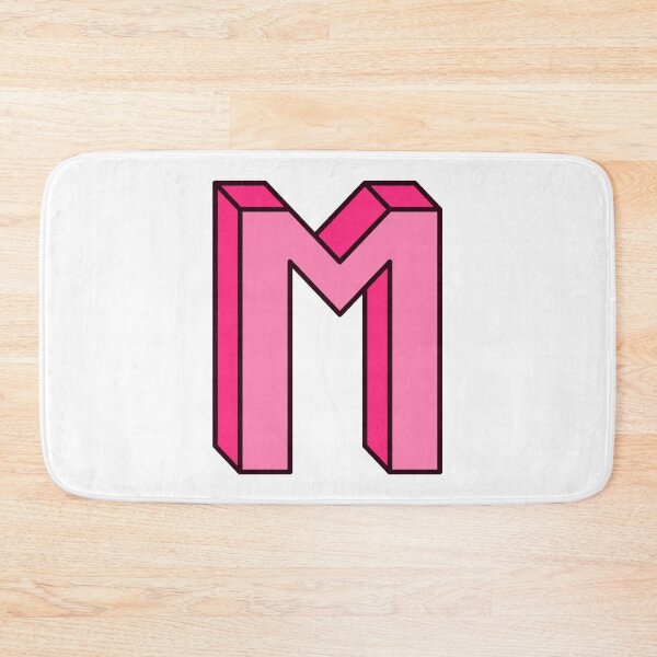 Item preview, Block Letter M designed and sold by RinozaRose.