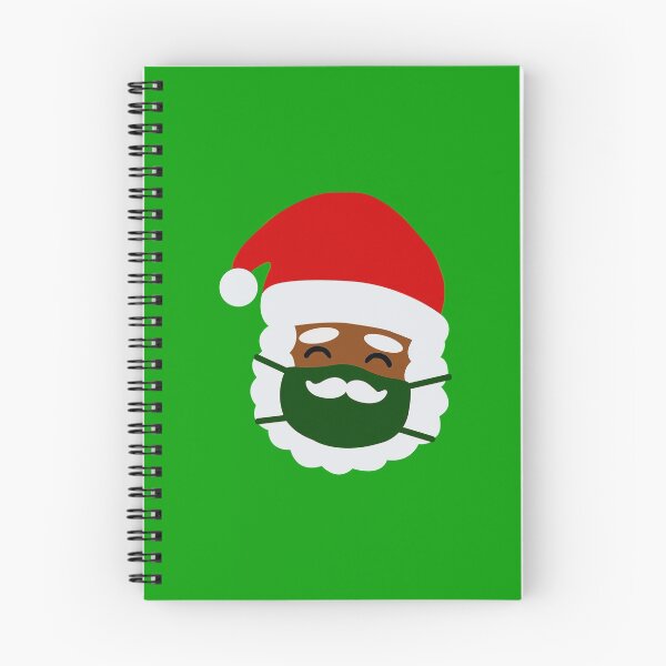 Item preview, coronavirus face mask black santa mustache christmas covid designed and sold by Gossip Rag.