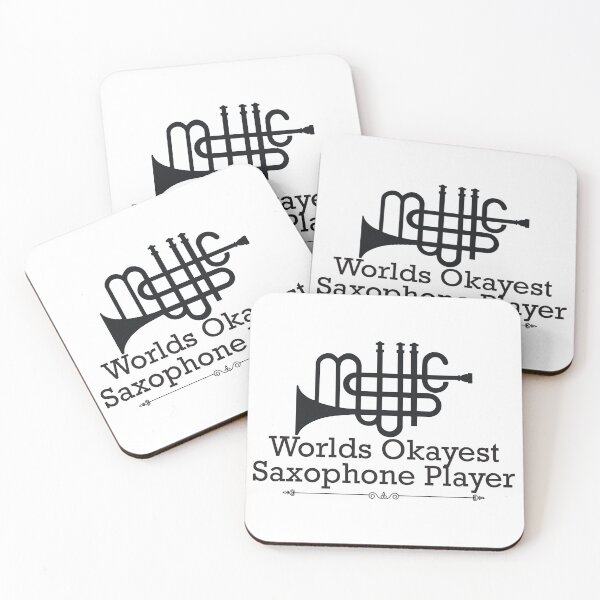 Item preview, Worlds Okayest Saxophone Player designed and sold by Badrart.