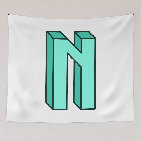 Item preview, Block Letter N designed and sold by RinozaRose.