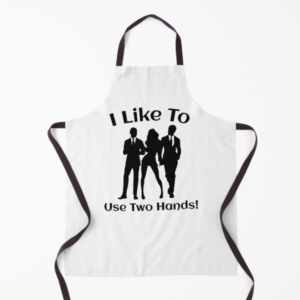 Item preview, I Like To Use Two Hands - Swinger Lifestyle MMF Threesome designed and sold by swingersshop.