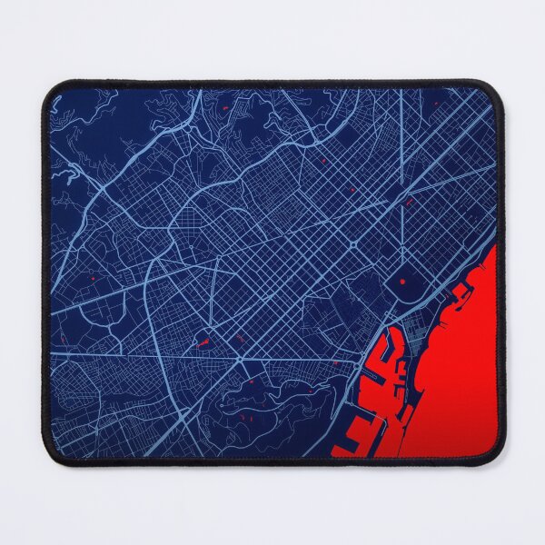 Item preview, Barcelona City Map Print, Barcelona City Map Poster, Barcelona City Map Wall Art, Barcelona City Map, Map of Barcelona City, Barcelona City Map Art designed and sold by randomorder.