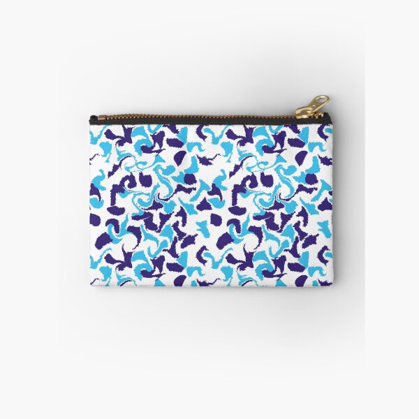 Item preview, Blue and Dark Purple Abstract Pattern designed and sold by ShirleyDee.