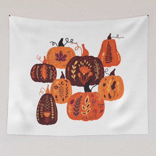 Item preview, Fall - Autumn - Cute Pumpkins designed and sold by DesignByLeo.
