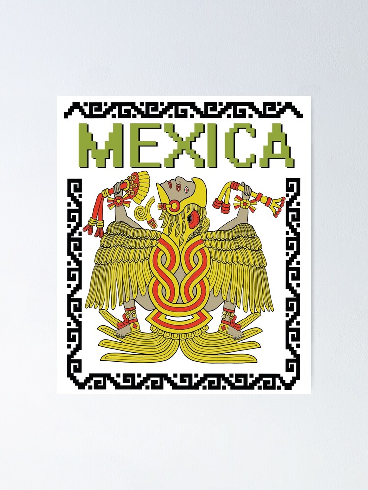 Póster «Guerrero Águila Mexica» de martinr0ss | Redbubble