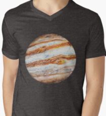 Camiseta de cuello en V Júpiter