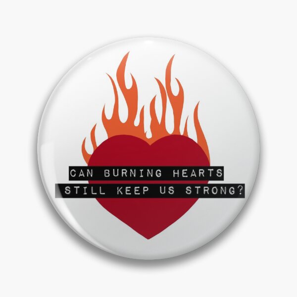 Item preview, Silverstein - Burning Hearts designed and sold by knickknacknika.
