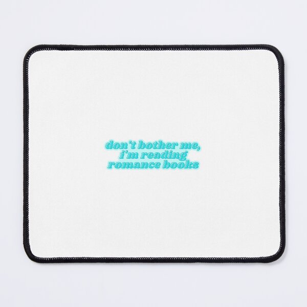Item preview, Don't Bother Me I Am Reading Romance Books | Pastel Teal Background | 80s | Funky | Trendy designed and sold by riyasarts.