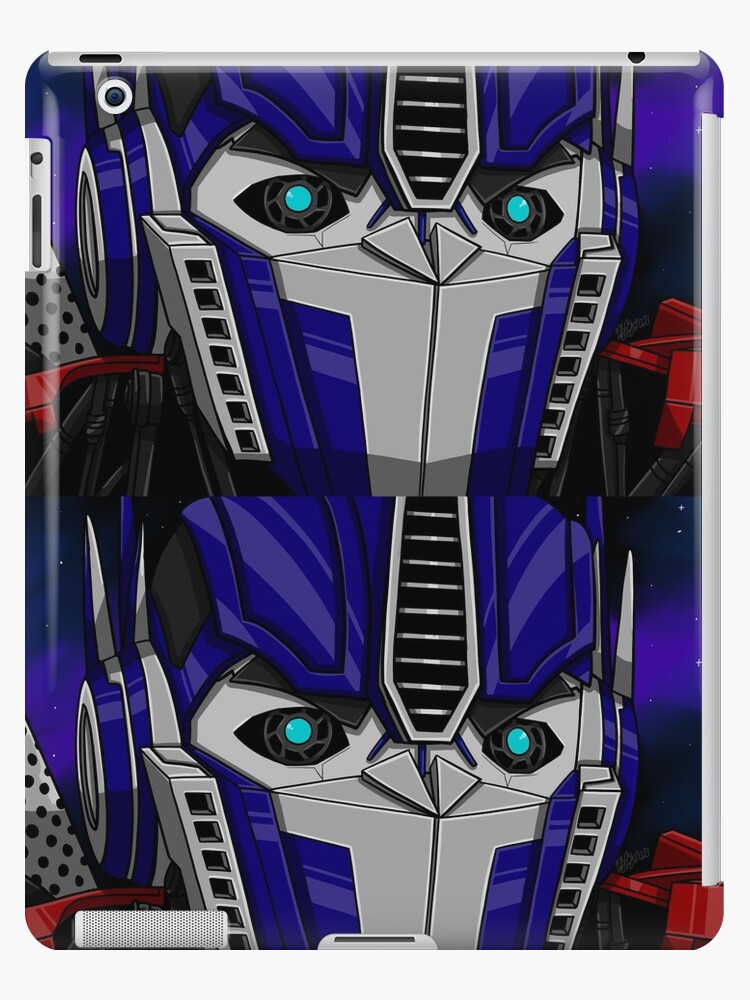 Transformers Prime Optimus Graphic Design iPad Case & Skin for