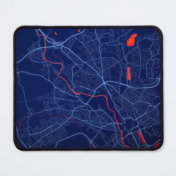 Item preview, Cardiff City Map Print, Cardiff City Map Poster, Cardiff City Map Wall Art, Cardiff City Map, Map of Cardiff City, Cardiff City Map Art designed and sold by randomorder.