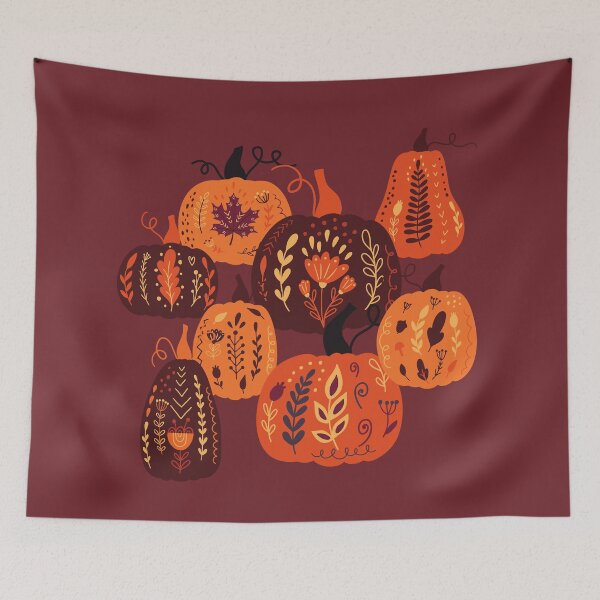 Item preview, Pumpkins - Fall - Autumn - Happy Fall Yall designed and sold by DesignByLeo.
