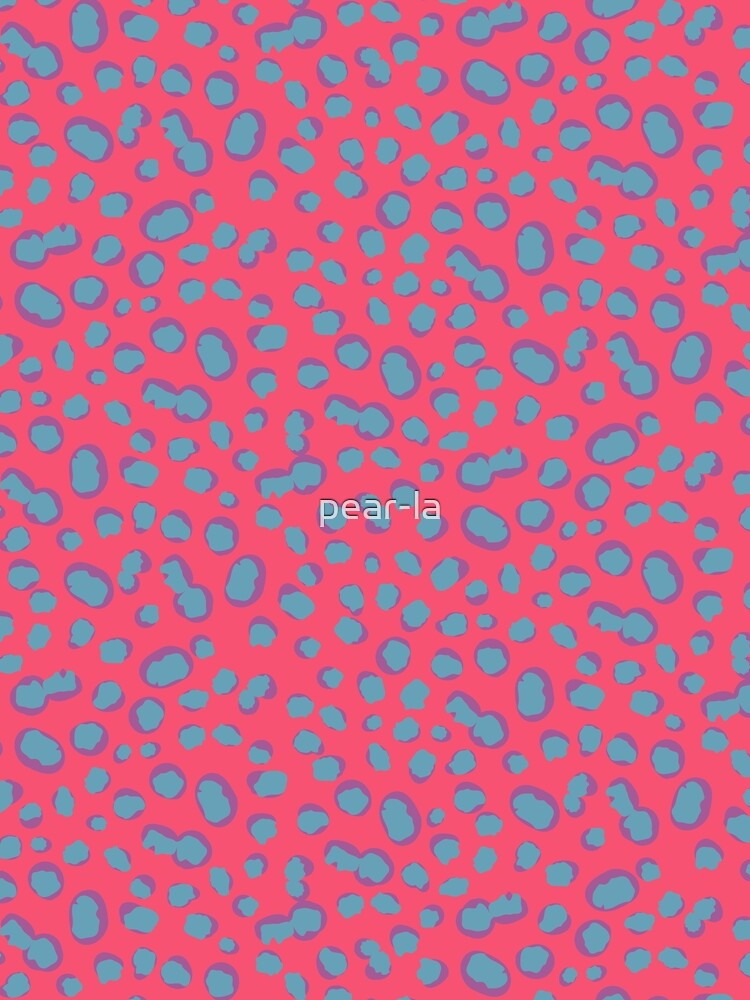 Thumbnail 3 of 3, Scarf, Spots on Raspberry designed and sold by pear-la.