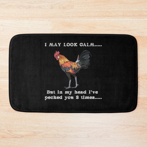Item preview, I May Look Calm But In My Head Ive Pecked You 3 Times shirt designed and sold by SukanyaShop.