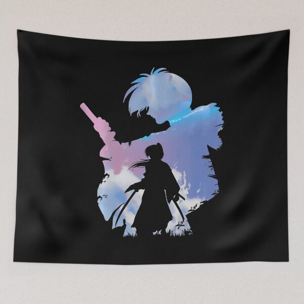 Item preview, Samurai sky silhouette artworks designed and sold by PortilloFuller.