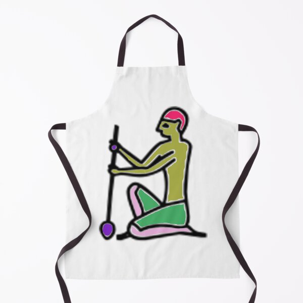 Item preview, Hieroglyphics, Egyptian figure, Colored Hieroglyphics, warrior designed and sold by Nostrathomas66.