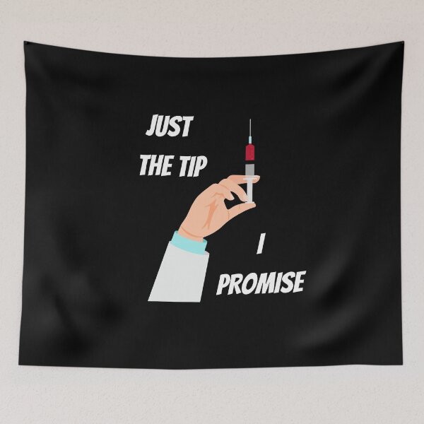 Item preview, Just the Tip I Promise Phlebotomy designed and sold by Crafty-Mornings.