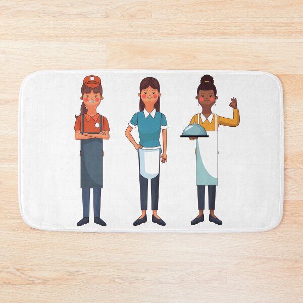 Item preview, Women Waitress Tops Sticker designed and sold by SugarrMonkey.