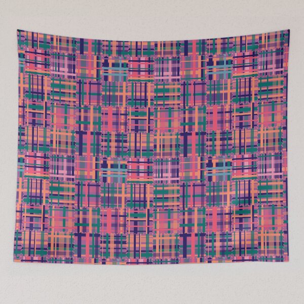 Item preview, Madras Plaid Raspberry designed and sold by pear-la.