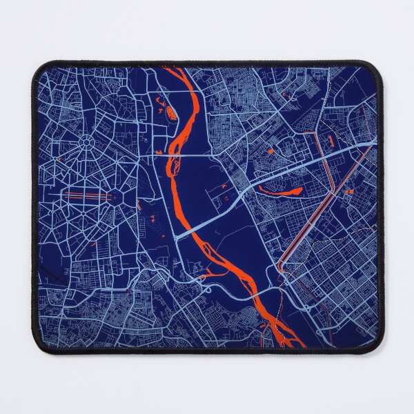 Item preview, Delhi City Map Print, Delhi City Map Poster, Delhi City Map Wall Art, Delhi City Map, Map of Delhi City, Delhi City Map Art designed and sold by randomorder.