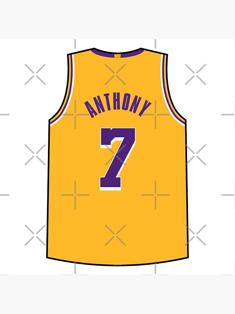 Carmelo Anthony Basketball Paper Poster Lakers - Carmelo Anthony