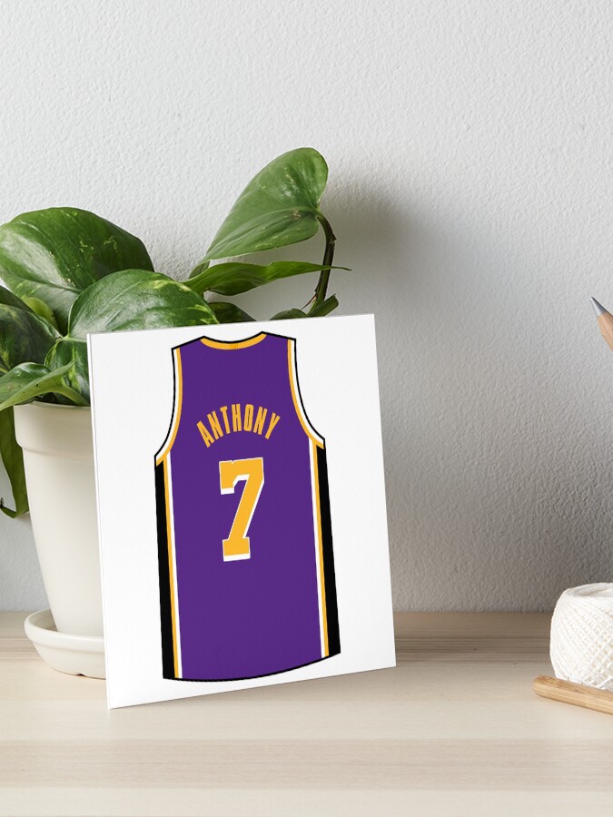 carmelo anthony lakers uniform