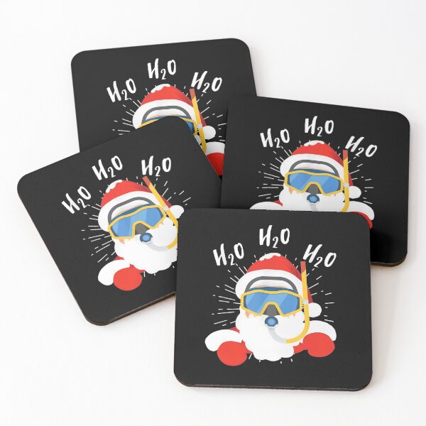 Item preview, H2o Santa Claus Snorkeling Diving Chistmas Season designed and sold by KimberlyOppen.