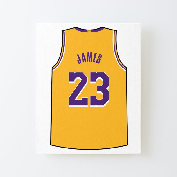 LeBron James Statement Jersey Poster for Sale by designsheaven