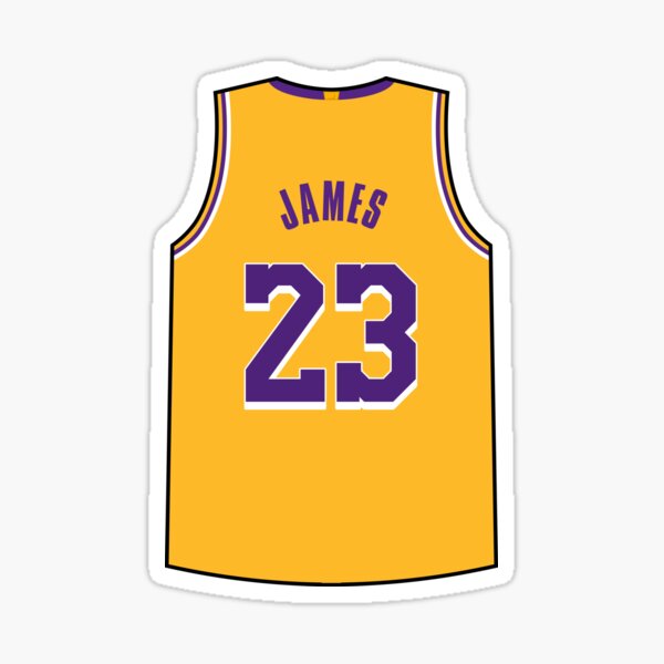 LeBron James Jersey Postcard for Sale by designsheaven