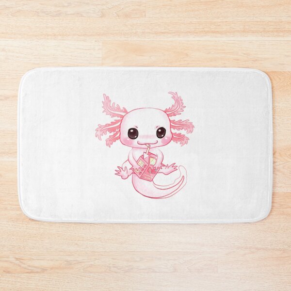Item preview, Axolotl Pastel Goth Strawberry Milk Shake Anime Aesthetic designed and sold by CQCankdesign.