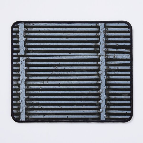 Steel Grate Graphic Shirt Mouse Pad