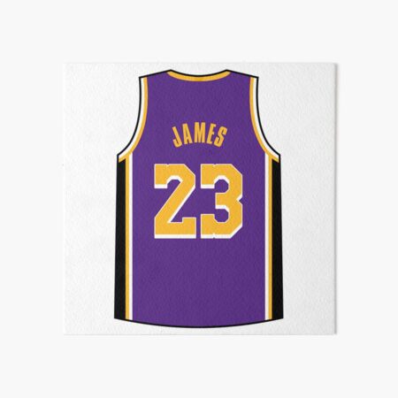 LeBron James Jersey Poster for Sale by designsheaven