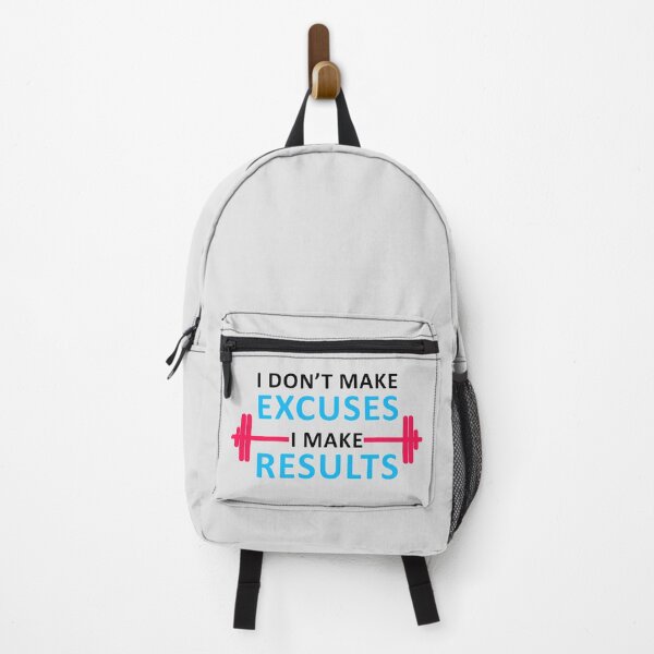 Item preview, I Don't Make Excuses I Make Results - Motivational Gym designed and sold by motivationaltee.
