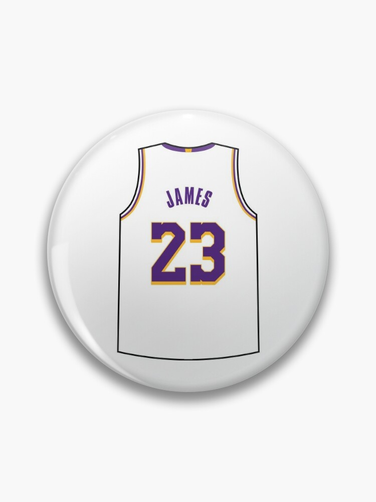 Wincraft NBA Lakers MVP LeBron James Jersey Pin