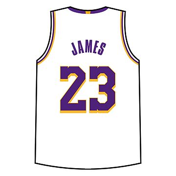 LeBron James Los Angeles Lakers Jersey Pin