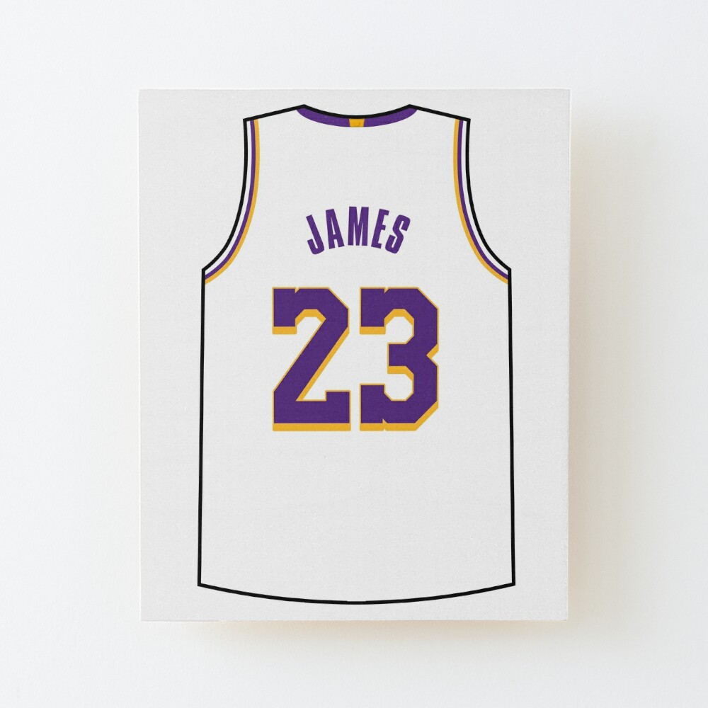 LeBron James Statement Jersey Poster for Sale by designsheaven