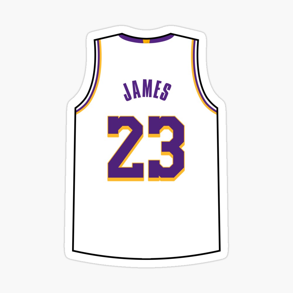 LeBron James Jersey Art Board Print for Sale by designsheaven