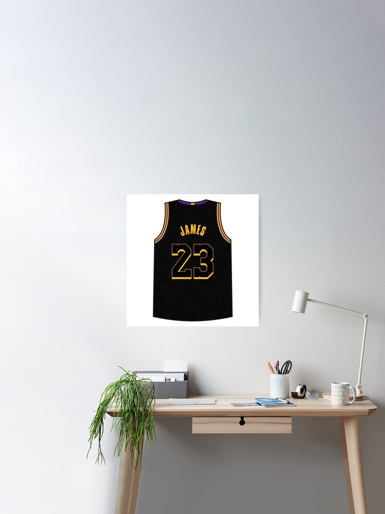 LeBron James Jersey Poster for Sale by designsheaven