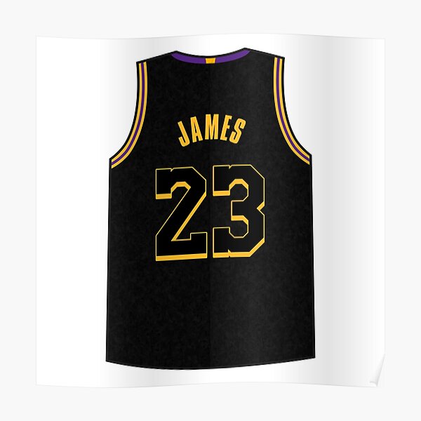 LeBron James Jersey Poster for Sale by designsheaven