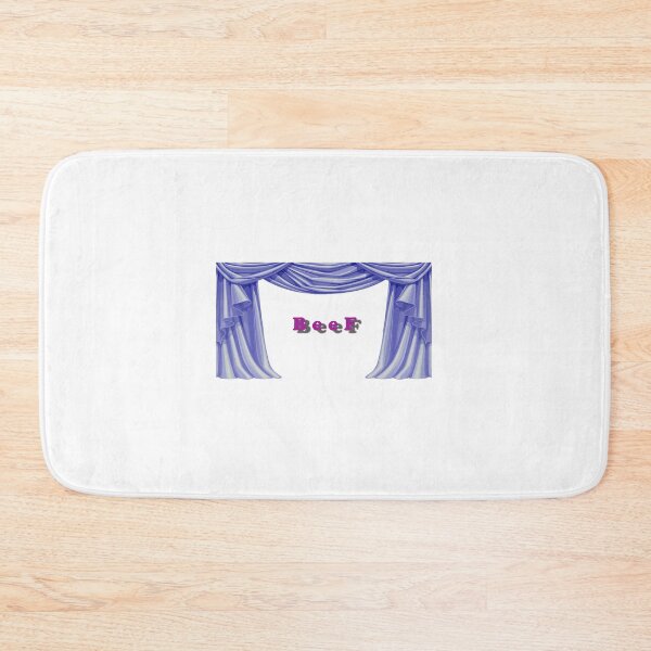 Item preview, Blue Beef Curtains designed and sold by Huskyyy Designs.
