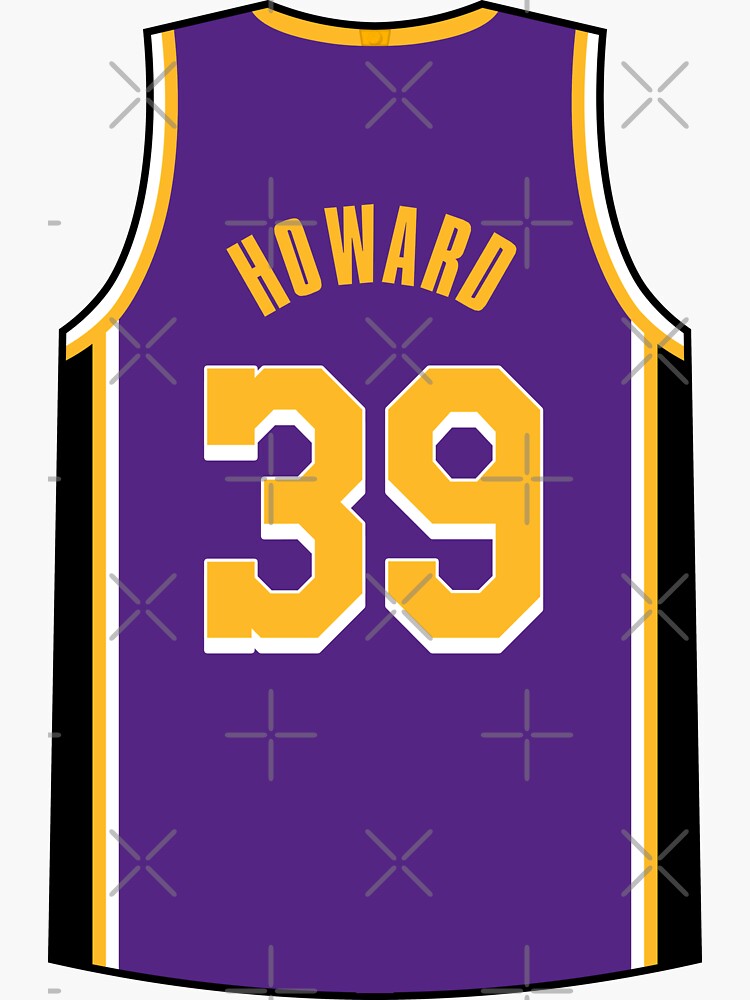 Dwight howard best sale lakers jersey number