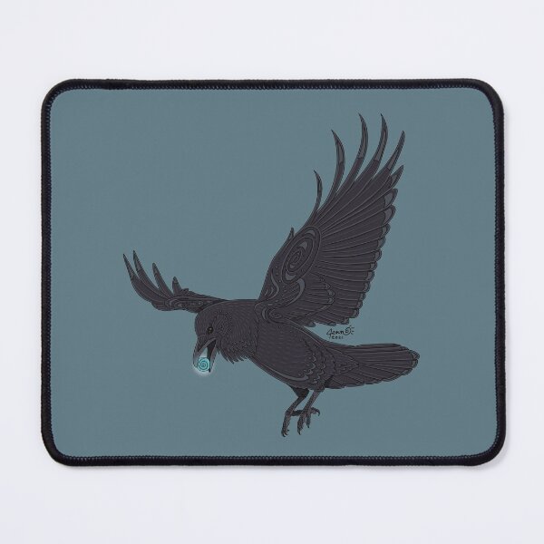 Item preview, Raven Steals the Moon designed and sold by Corvola Creations.