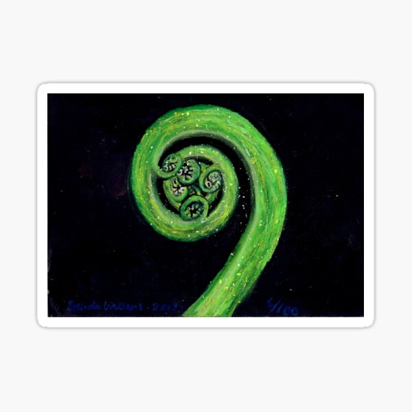 Item preview, Unfurling Fiddlehead designed and sold by Beeeswell.