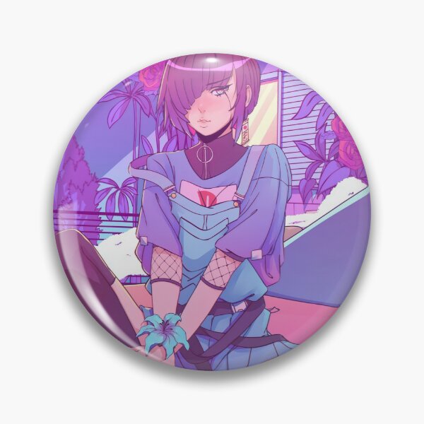 Item preview, Colorful Retro Anime Girl Digital Art designed and sold by Rakuten Mallor.