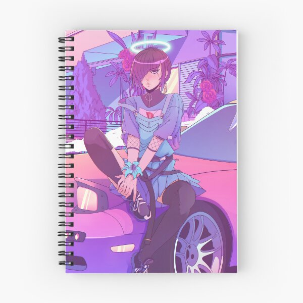 Item preview, Colorful Retro Anime Girl Digital Art designed and sold by Rakuten Mallor.