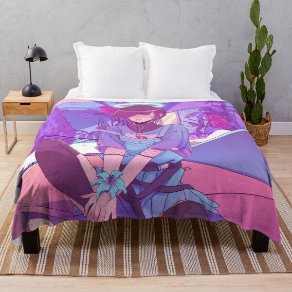 Item preview, Colorful Retro Anime Girl Digital Art designed and sold by Rakuten Mallor.