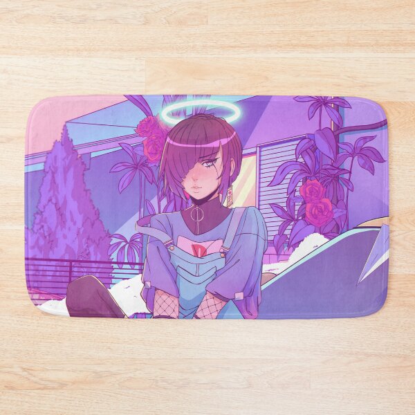Item preview, Colorful Retro Anime Girl Digital Art designed and sold by Rakuten Mallor.