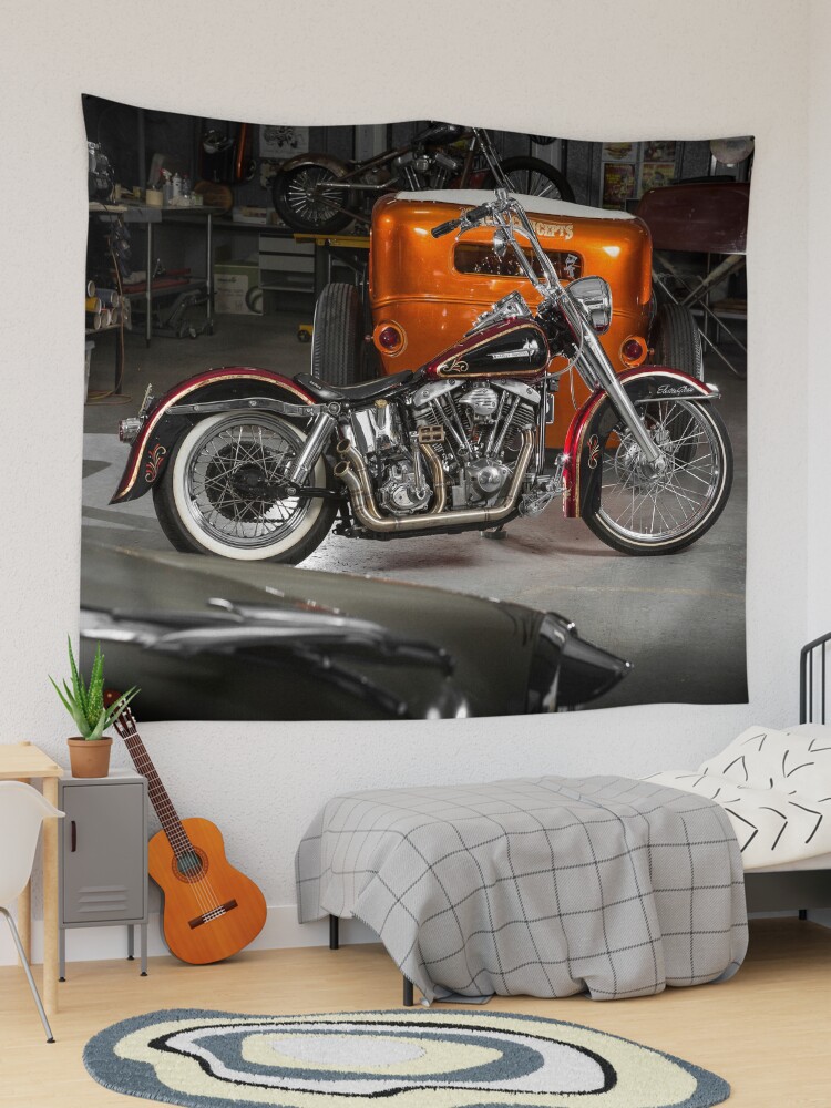 Damien King's Harley Davidson Tapestry