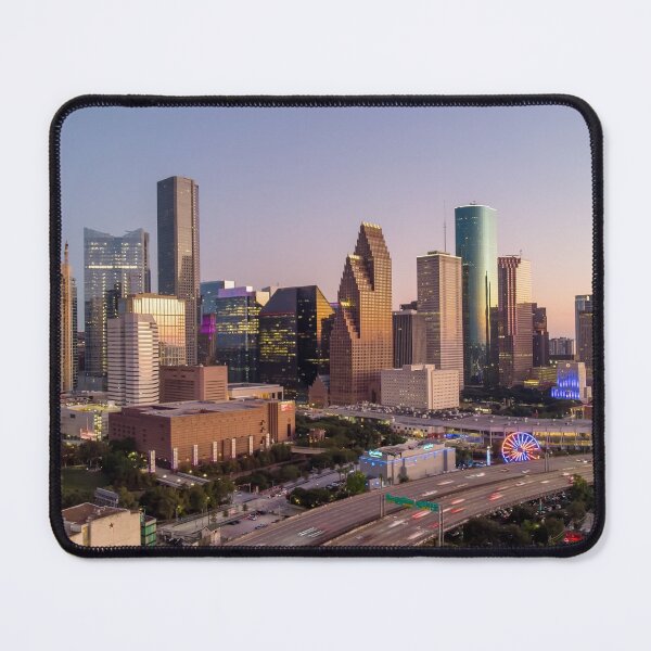 Item preview, Downtown Houston Skyline at dusk from above I-45 designed and sold by Raul Cano.