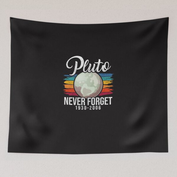 Item preview, Pluto Never Forget Retro designed and sold by Cdjaimeea.