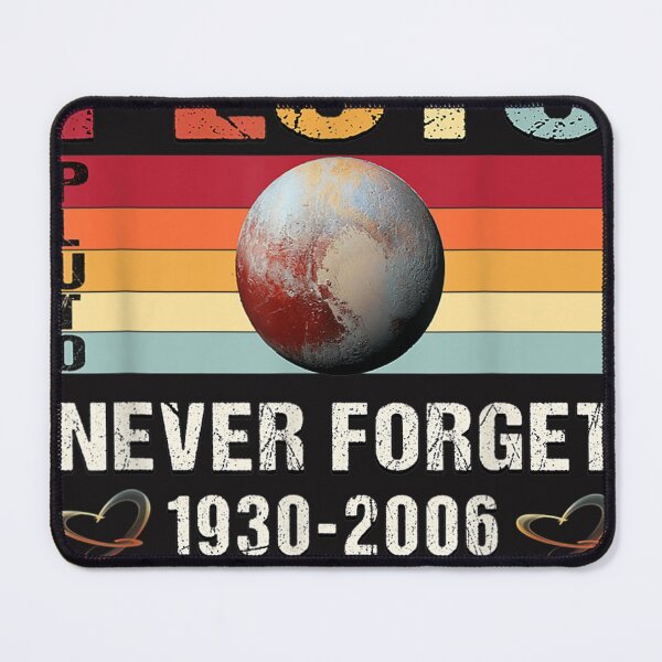 Item preview, Pluto Never Forget Retro Vintage Funny Science Space Mens designed and sold by Cdjaimeea.